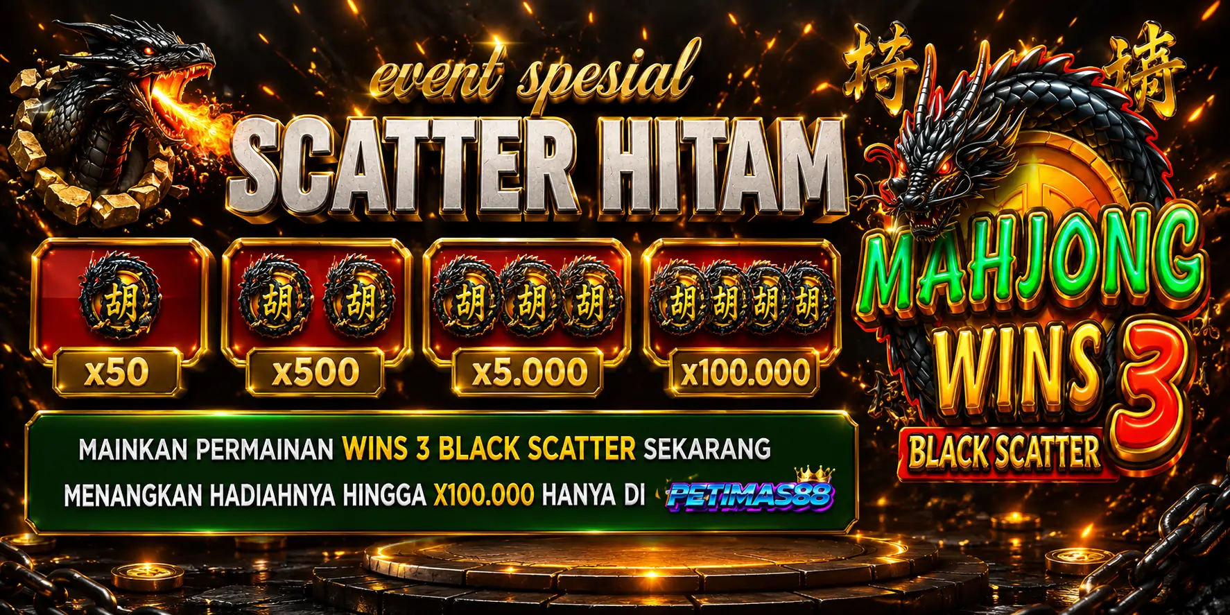 SCATTER HITAM